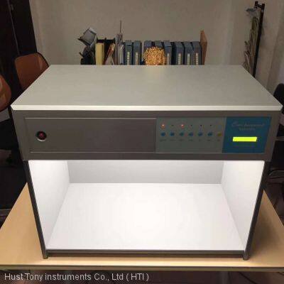 Textile Dyeing Printing Standard Light Color Assessment Cabinet With 4 5 6 7 Lights photo-2
