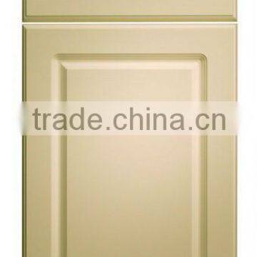 country style PVC white melamine kitchen cabinet door