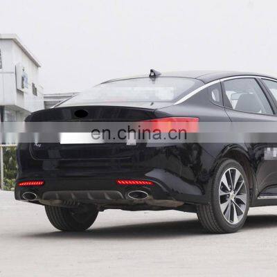 2Pcs For Kia Optima K5 2016 2017 Rear Bumper Reflector Light With Turn Signal Light LED Parking Warning Lamp Tail Brake Light photo-2