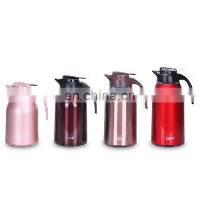 portable modern hiking camping glass liner metal kitchen wine water bottles vacuum flask thermal bottle