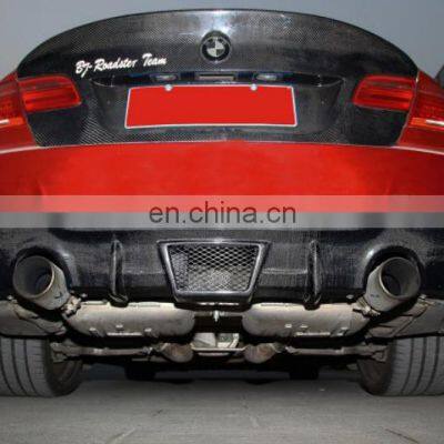 Carbon Fiber Rear Bumper Diffuser for BMW E92 M-tech 2008-2011 photo-5