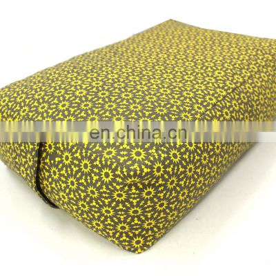 High In Demand Custom Colored Premium Quality Square Shape Cotton Or Buckwheat Filled Yoga Meditation Cushion Bolster