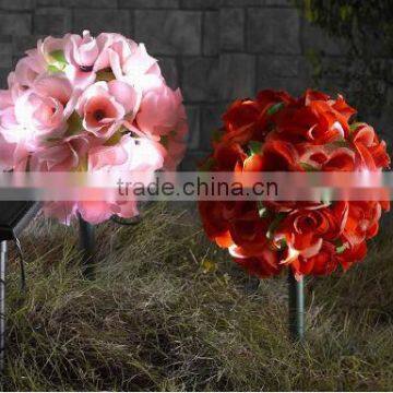 Solar Powered flower ball LEDs Garden Solar Light