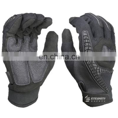 Custom TPR Drill Shockproof Anti Slip Safety Anti Impact Mechanic Gloves