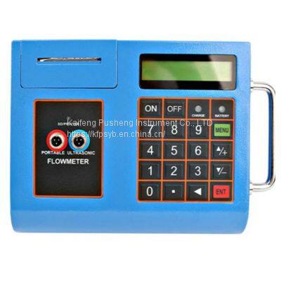 Portable Ultrasonic Flowmeter for Water Quality Monitoring and Temperature Detection
