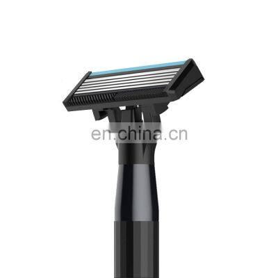 factory wholesale personal use facial care black  razor