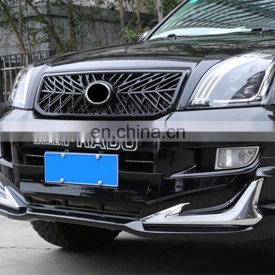 Car accessories TRD design ABS land cruiser prado 120 facelift front grills for prado 120 conversion