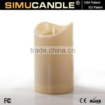 Moving Wick Candle Remote With Timer Function and USA & EU Patents for Home Decoration