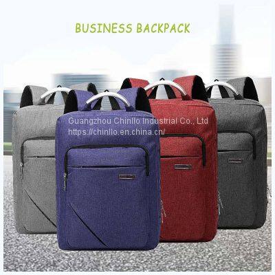 Solid Color Waterproof Oxford Cloth Computer Bag New Design Multifunctional Student Backpack Factory Direct Backpack CLG20-1122 photo-5