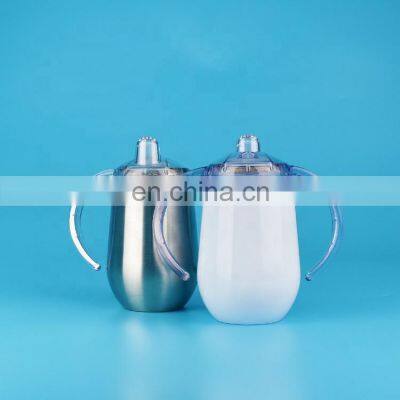 Wholesale High Quality 10oz Stainless Steel Sublimation Blanks Sippy Cup