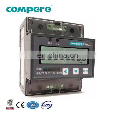 Single phase din-rail rs485 modbus bi directional digital KPM31B