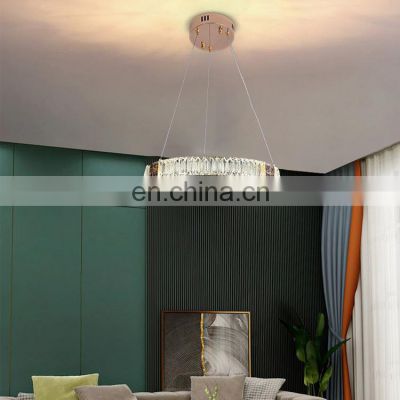 Luxury Style Residential Decoration Living Room Dining Room LED Crystal Pendant Lamp