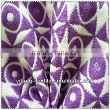 100% polyester yarn dyed jacquard fabric