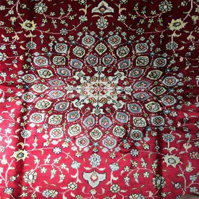 Yamei Lagend Red Color Persian Silk Carpet and Rug 4x6ft photo-4