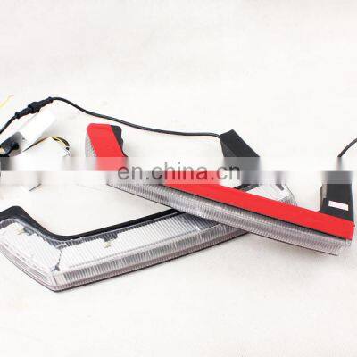 Daytime Running Lights for jeep wrangler Jk 07+ LED Cool White/Amber light Auto Lighting System