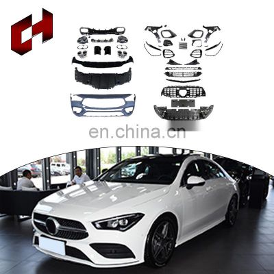 CH New Upgrade Luxury Front Rear Bar Fender Vent Grille Installation Body Kit For Mercedes-Benz Cla W118 2019+ To Cla45