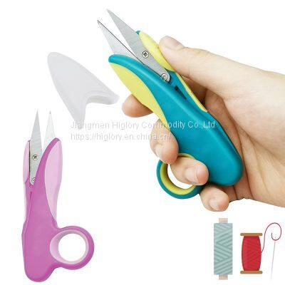 Custom Household Multi Colors Thread Scissors Cutting Filaments Sharp Fabric Yarn Tailoring Shear photo-5