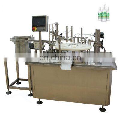 supplier sterile 5ml 10ml e liquid eye drop PP plastic bottle filling machine for with video for sale