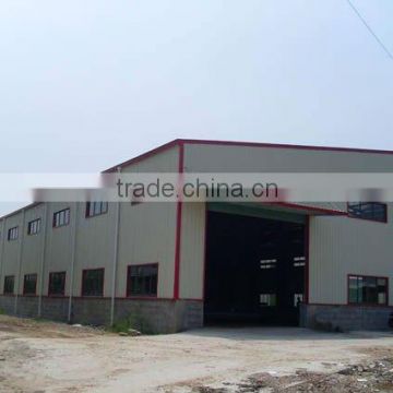 prefab steel structure buildings / steel structure car parking shed