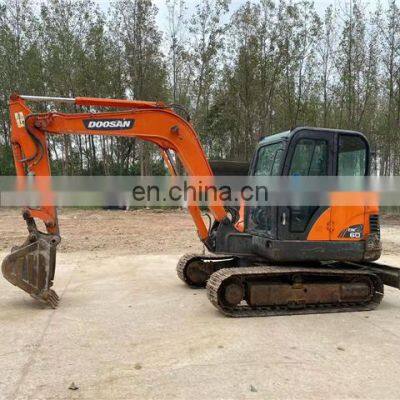 Mini hydraulic excavator used doosan digger dx60 dx60-7 dx80 dx120 dx130 dx150 dx160