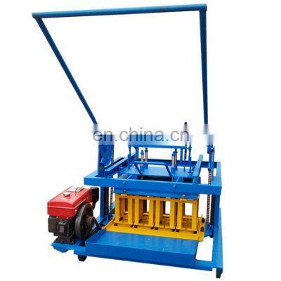 QT4-45 Egg Layer Mobile Concrete Block Making Machine,hot sale in Africa