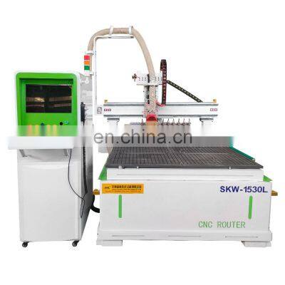 HOT sell 1325 1530 2030 2040 9.0KW ATC cnc router 4axis vacuum table for Furniture Cabinet Door woodworking