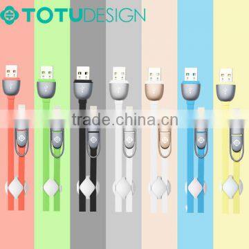 Both For iPhone and Android High speed Micro&lighting Double Micro USB cable