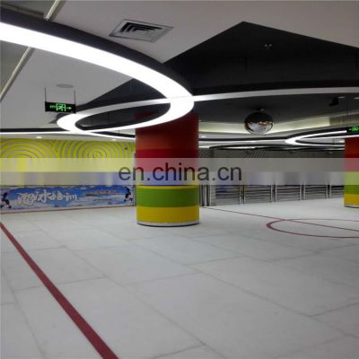 UHMWPE material indoor outdoor artificial ice hockey skating rink ice skating floor