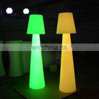 cordless led floor lamp /Modern designer decorative rechargeable garden solar led light lamparas color changing floor lamp