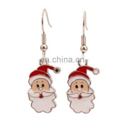 Christmas Drop Dangle Earrings Glitter Christmas Earrings photo-4