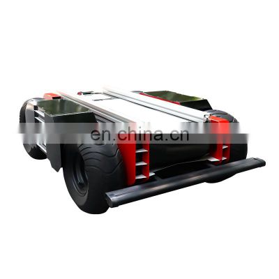 Hot selling support ROS design AVT-ZW10 wheeled robot chassis outdoor delivery robot four-wheel differential speed robot