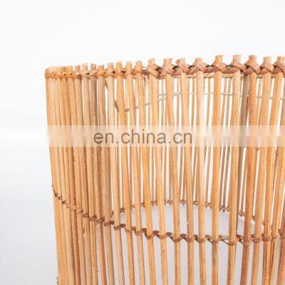 Hot Design Rattan Lamp Shade Hanging Pendant Light Wicker Woven Lamp Light Shade Best Wholesale photo-3