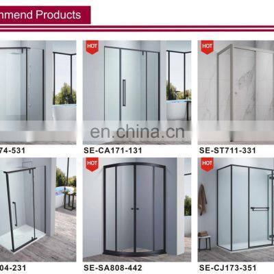 Sale Cheap Classic Design Bathroom Complete Sliding Door Frameless Tempered Glass Shower Enclosure photo-4