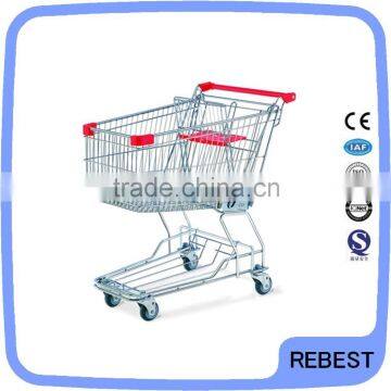 90L shopping cart with coin lock