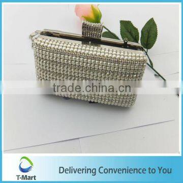 sexy lady crystal rhinestone bag Pearls and crystal strass evening bags