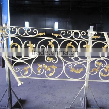 Private Villa Project Use Exterior Wrought Iron Stair Railing