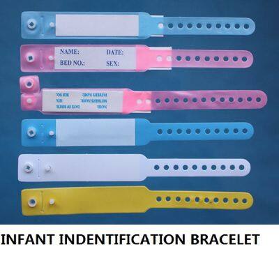 Disposable medical identification band patient hospitalized wrist band identification adult newborn child Baby Bracelet