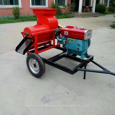 High Efficiency Corn Thresher / Diesel Engine Corn Sheller Maize Threshing Machine for Sale photo-4