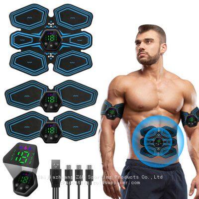 High Quality Fitness Electric Abdominal Muscle Body Massager Electric Wireless Muscle Stimulator