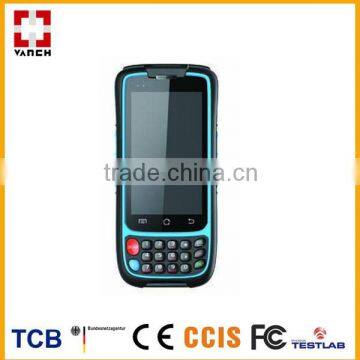 3.5 inch screen uhf rfid handheld reader with writer,wifi 3G gps barcode scanner