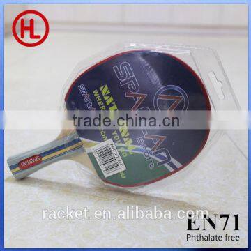 promotional poplar wooden ping pong table tennis racket set wholesale