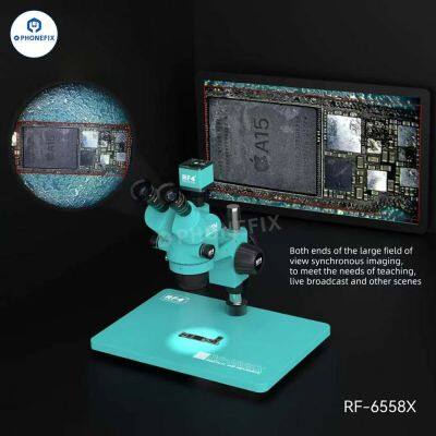 RF4 RF-6558X RF-6558PRO 6.5-58X Microscope Camera For Mobile Phone Repair photo-2
