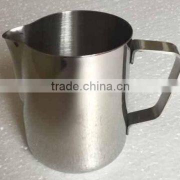 350ml Mirror Polished Stainless Steel Milk Pitcher Multifunction