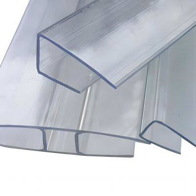 аксессуары для поликарбонатных листов, пластиковые полые заглушки, соединение поликарбоната SN03, защелкивающаяся заглушка для соединения поликарбонатных листов