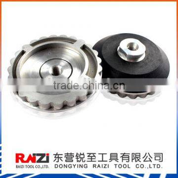 4 Inch M14 Aluminum Snail Lock Back-up Pad For Polishing Machine