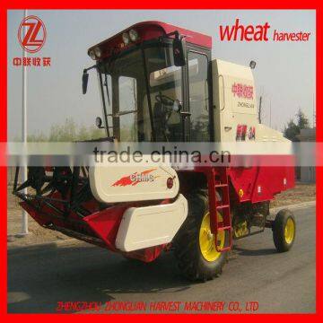 4LZ-3A China-made wheat cutting and threshing harvester