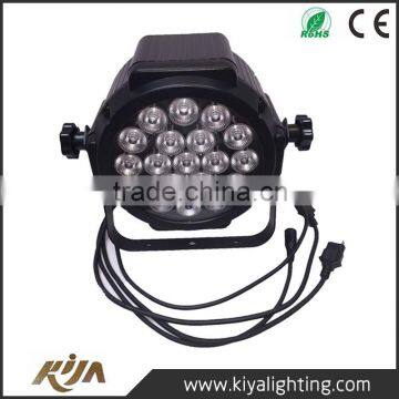 special effects 19*10w led par can light,4in1 dmx led flat par light