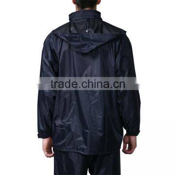 YANLI 100%waterproof, Polyester Pvc Rainsuit/raincoats for Adult photo-2