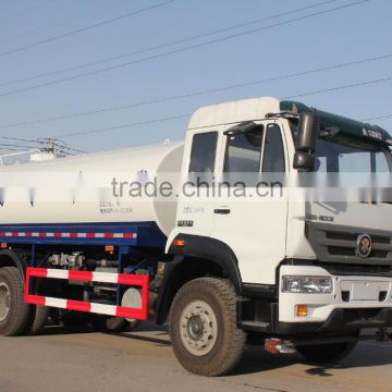 yellow river 6*4 17 cbm sprinking truck water tank truck made in china