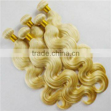 Qingdao Emeda Hair Products Sew in Human Hair Extensions Blond